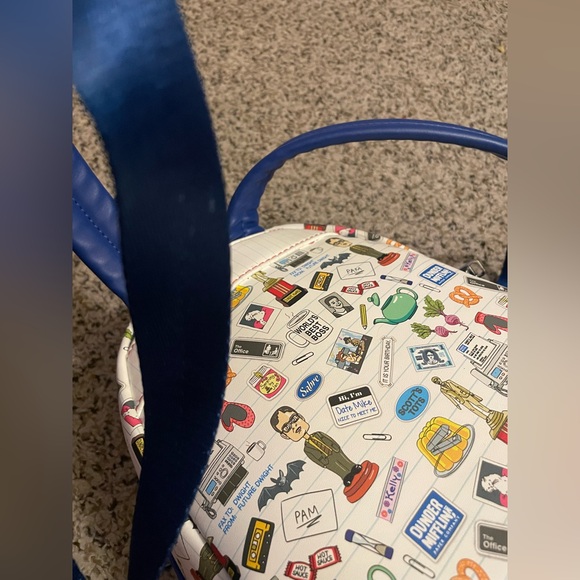 Loungefly the Office Dunder Mifflin Mini Backpack Rare HTF - Picture 15 of 16